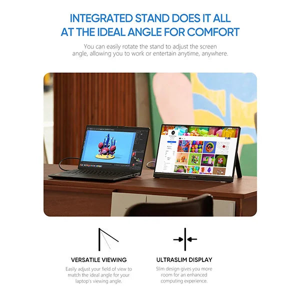 Arzopa A1M portable monitor 17,3" | 1920 x 1080 | 1x USB-C + 1x Mini HDMI