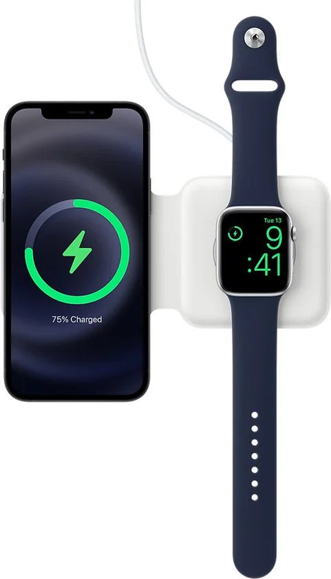 Apple - MagSafe Duo Wireless Charger - iPhone / Apple Watch - Wit