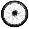 Achterwiel 28 inch – Shimano MF-TZ500-7 freewheel – Schwalbe Big Apple band