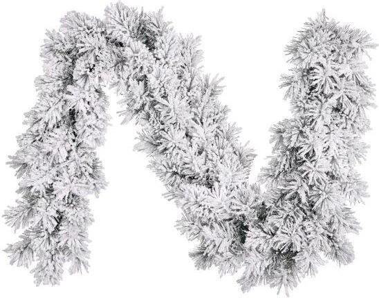 Black Box guirlande Dinsmore 180 cm besneeuwd