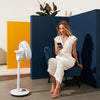 Duux Whisper Flex - Smart Statiefventilator - Staande Ventilator Geruisloos - Wit