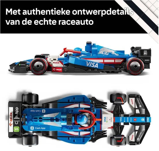LEGO 77246 Speed Champignons Visa Cash App RB VCARB 01 F1 Racewagen
