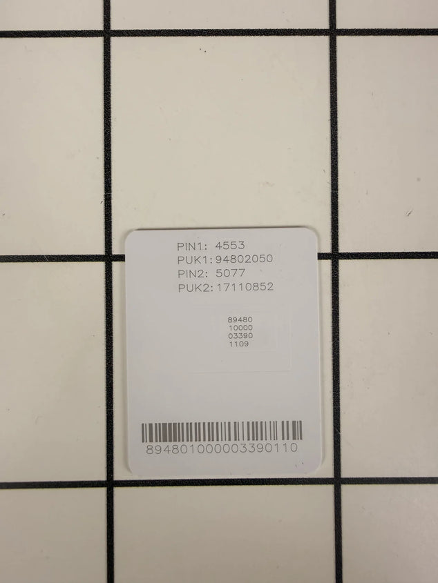 programmable smart card 500st