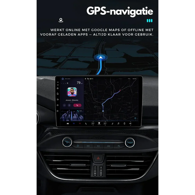 Universal | 7 Inch Scherm | Android 13 Autoradio | Apple CarPlay | Android Auto