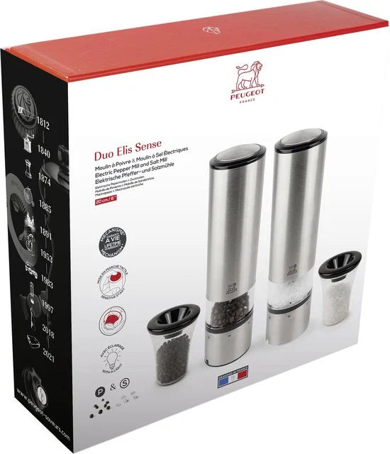 Elis Sense Peper- En Zoutmolen 20 cm - Rvs