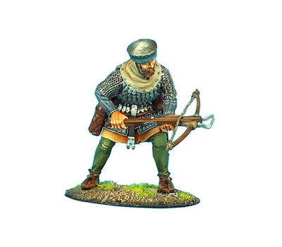 Les Croisades CRU060 Arbalétrier croisé peint à la main