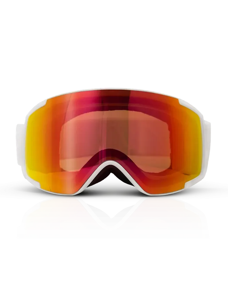 Sharp Small Face White Orange/Red Multi
