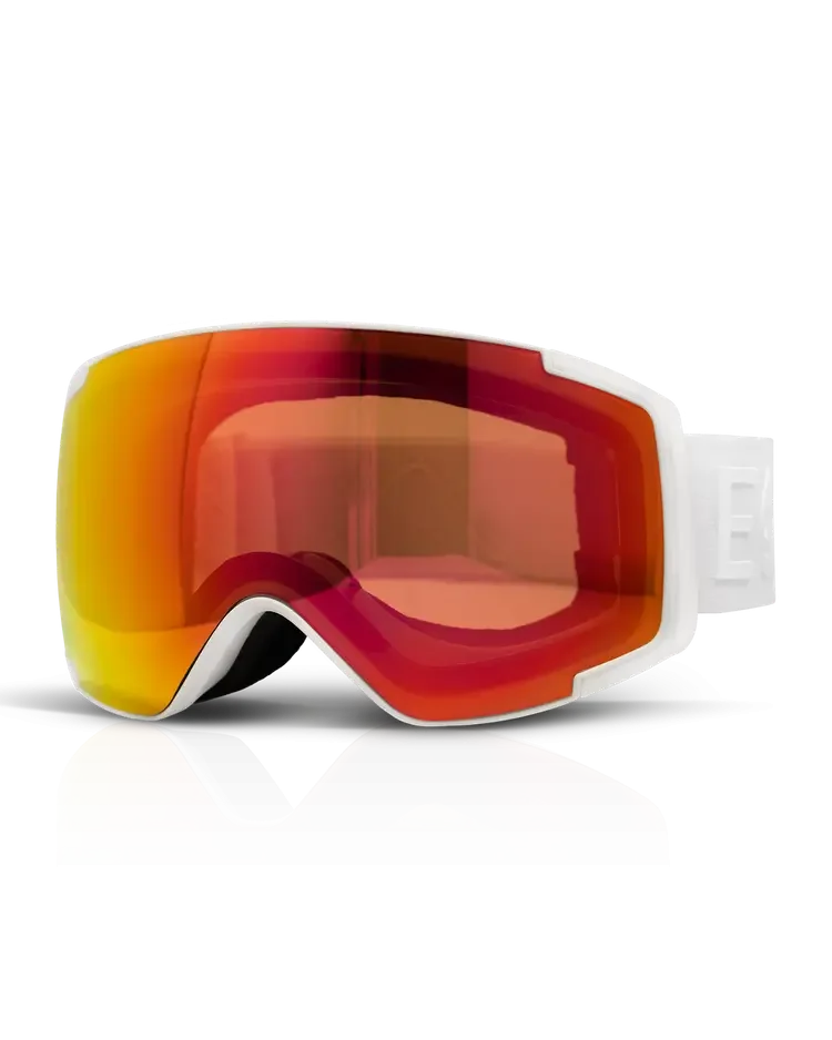 Sharp Small Face White Orange/Red Multi