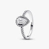 Ring Sprankelende Peer Halo 192835C01-50 - maat 50