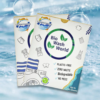 Laundry sheets Wasstrips Bloemengeur 2x 60 stuks