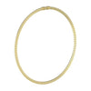 Heren Guess heren stalen goldplated collier LINK CITY - Ketting - Staal - Goudkleurig - 54 cm