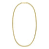 Heren Guess heren stalen goldplated collier LINK CITY - Ketting - Staal - Goudkleurig - 54 cm
