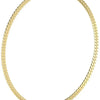 Heren Guess heren stalen goldplated collier LINK CITY - Ketting - Staal - Goudkleurig - 54 cm