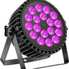 200 W LED Par Koplamp RGB UV zwart licht 18 LED podiumlicht partylicht DMX-4/8CH spot | EU STEKKER
