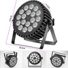 200 W LED Par Koplamp RGB UV zwart licht 18 LED podiumlicht partylicht DMX-4/8CH spot | EU STEKKER