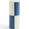 Column kaars large Milky Green and Dark Blue - 25cm / 9cm