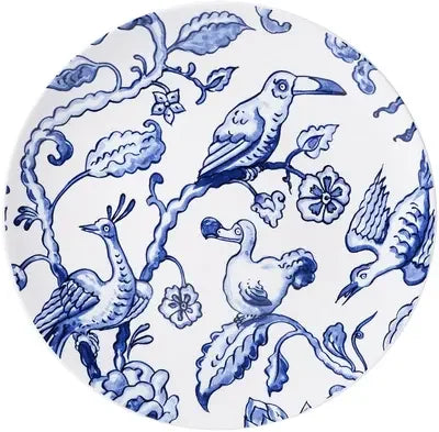 Delfts Blauw wandbord keramiek pronkveren 31cm delfts blauw