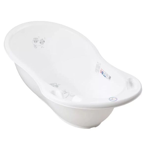 Baby Badje 86 cm Uil met afvoer (wit)