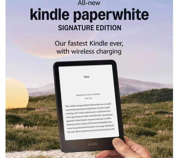 Paperwhite Signature Edition (2024 - 12e generatie) in de kleur Metallic Black