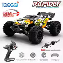 16102 PRO 1:16 Hoge Snelheid RC Auto Met LED Licht Drift 70 KM/H 4WD 16101 pro RC Off-road Auto Monster Truck Speelgoed Voor Kid Geschenken