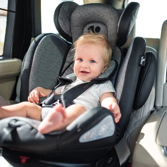 Lorelli Aviator 2021 Black/Light Grey 0-36 kg SPS Isofix 360° Autostoel (Alleen stof, zonder frame)