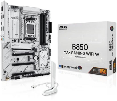 B850 MAX GAMING WIFI W - Moederbord - Socket AM5 - ATX - AMD B850 chipset