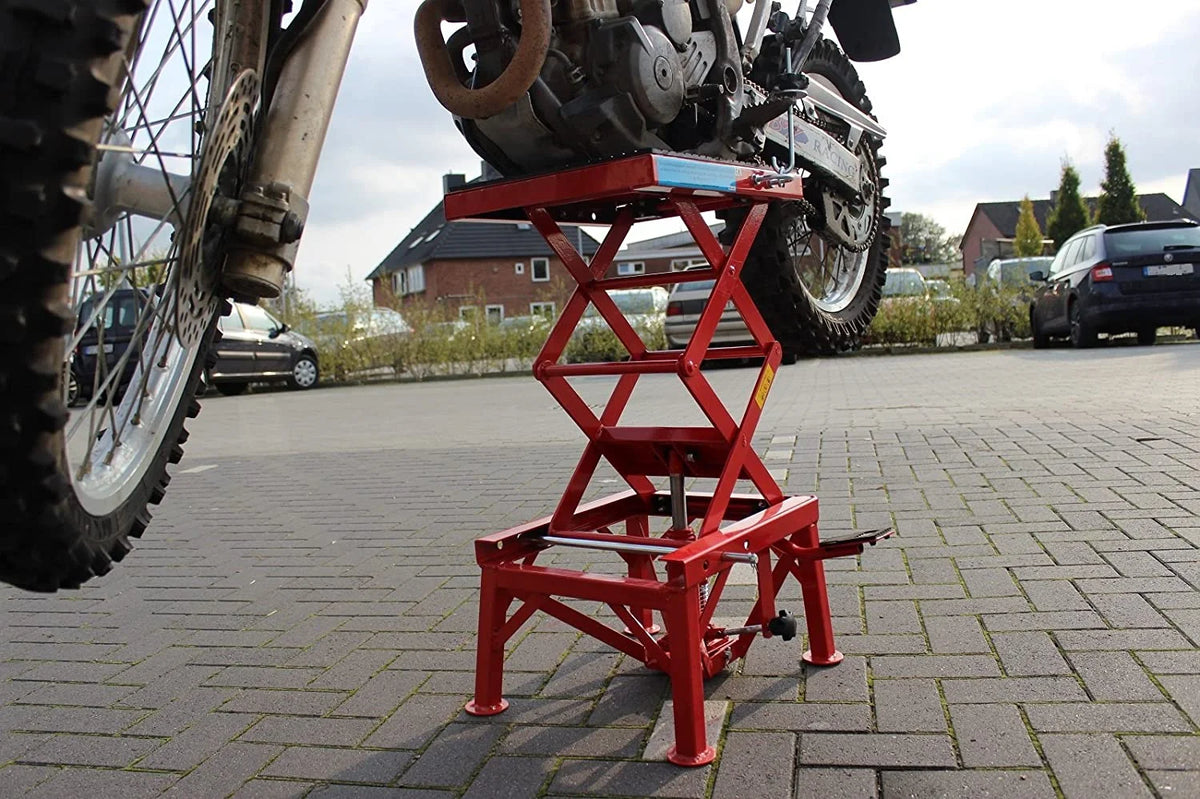 Motorkrik 135 kg Motorhefbrug 340 - 870 mm Montagestandaard Montagebok