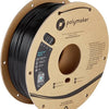 Polymaker PB01001 PolyLite Filament PETG Hittebestendig, Hoge treksterkte 1.75 mm 1000 g Zwart 1 stuk(s)
