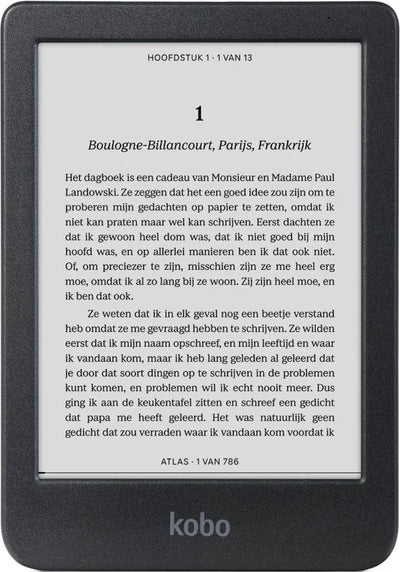 Kobo Clara BW - E-reader - 6 inch - 16GB - Luisterboeken - Zwart