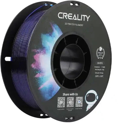Creality Filament Cr-Petg Voor 3D Printen Transparant Blauw 1Kg Hoog