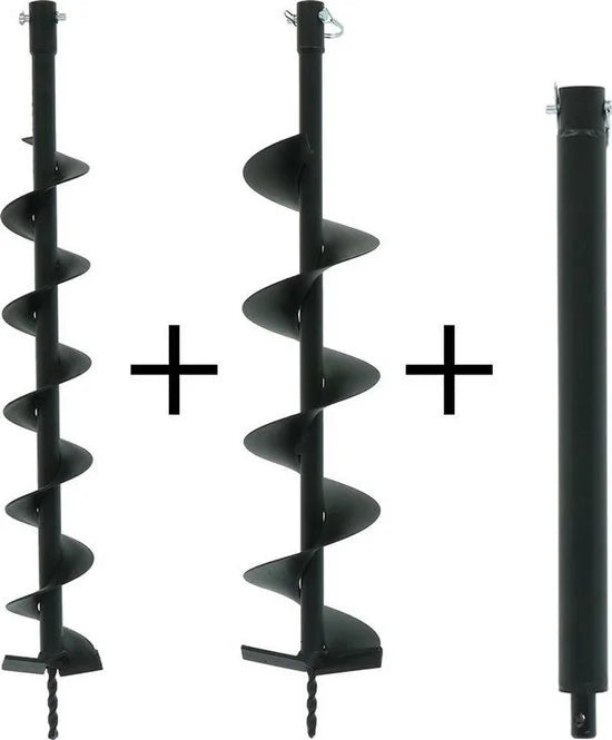 grondboren 100 mm + 150 mm + verlengstuk