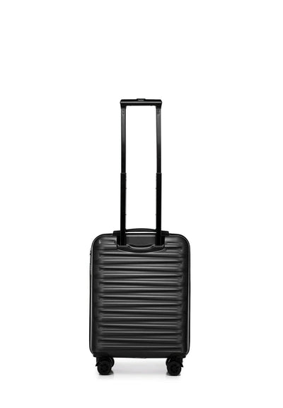 Skyspeed Line Harde ABS koffer,  55 x 38,5 x 20cm reiskoffer, trolley, cijferslot, telescopische handgreep, 4 wielen, zwart., Handbagage