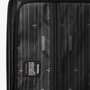 Skyspeed Line Harde ABS koffer,  55 x 38,5 x 20cm reiskoffer, trolley, cijferslot, telescopische handgreep, 4 wielen, zwart., Handbagage