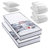 Pack 2x London 90x190 + 2x dekbed 140x200 + 2x kussen
