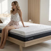 Koudschuim matras 90x200 cm - Memory Foam - Extra Comfort 27 cm met Bamboe Tijk