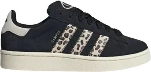 Originals Leopard Print Campus Sneakers Black