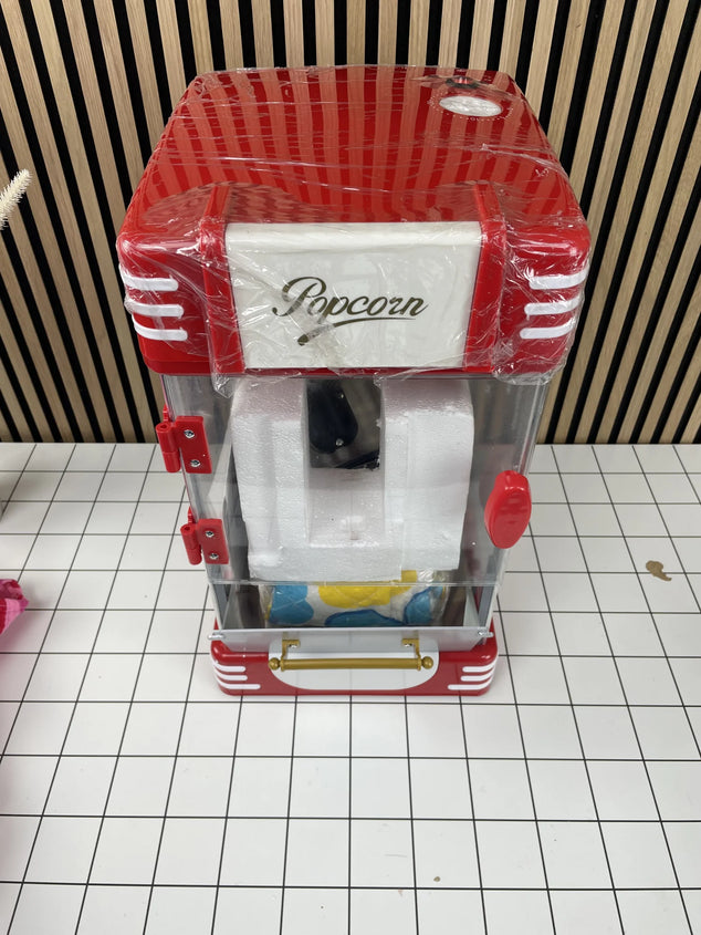 Classic Tabletop Popcorn Maker (Model: OFP-902 Red)