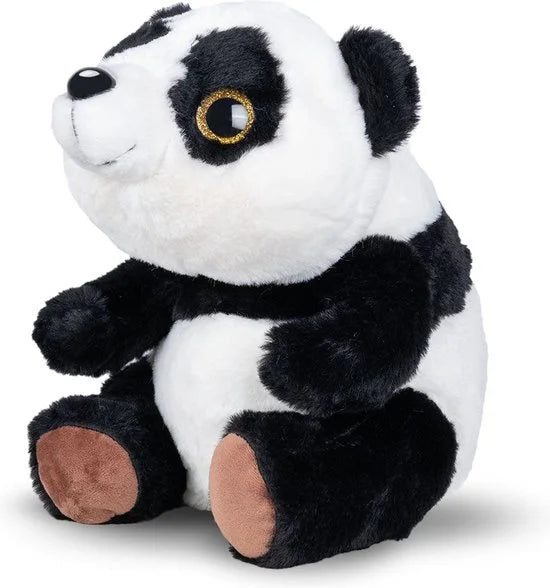 Panda Knuffel - Bedplassen - Wizzu - Wit & Zwart - Plaswekker