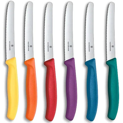 Tafelbestek Set Mes Diverse Kleuren (6 stuks)