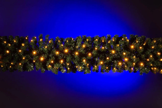Guirlande met verlichting · Ø 40 cm · Koppelbaar · 200 lampjes · IP67