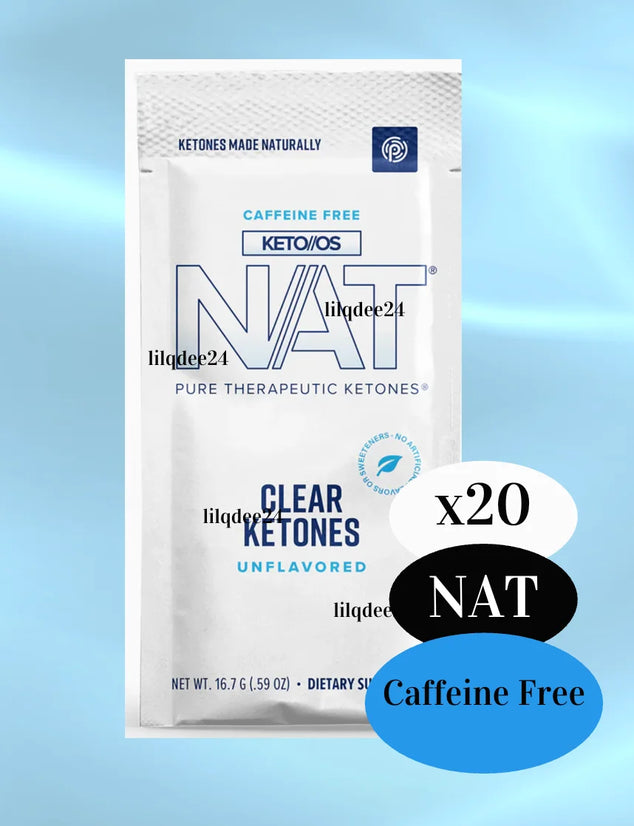 NAT CLEAR ONGESMAAKTE Ketones Cafeïnevrij 20st