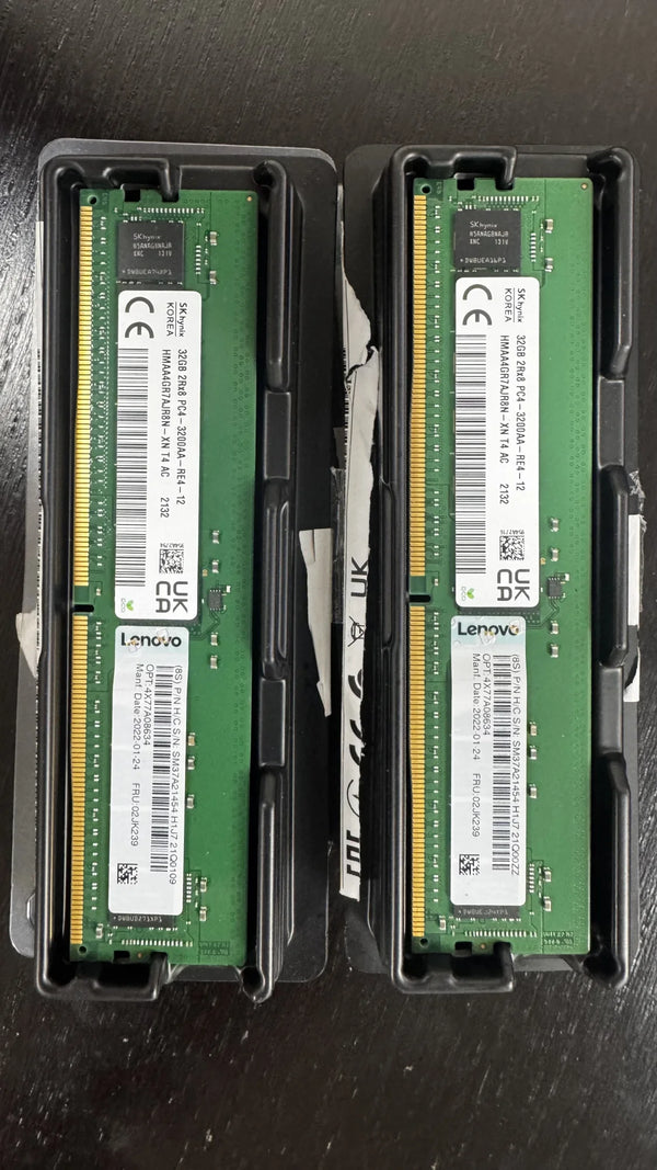 hmaa4gr7ajr8n-xn t4 ac 32GB 2Rx8 PC4 3200AA RE4 12