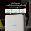 Luchtontvochtiger - 25L per Dag - Incl. Was-droog Functie - Geschikt voor Woonkamer, Slaapkamer, Kelder & Badkamer - Dehumidifier - Wit