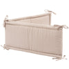 Stootkussen voor Kinderbed 180x30cm- Linen PREMIUM