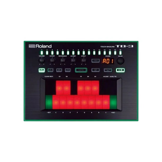 TB-3 AIRA Touch Bassline modelling synthesizer