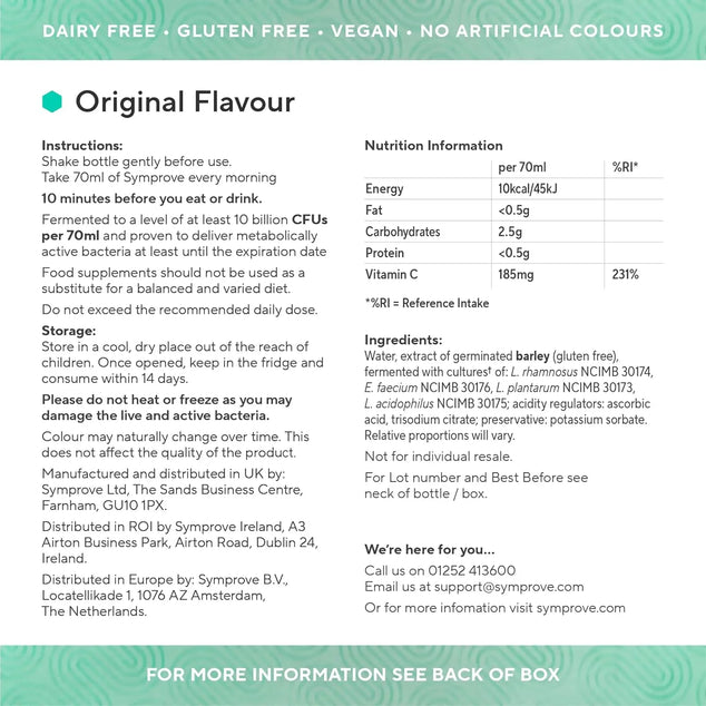 Live & Activated Bacteria -original -4 X 500ml