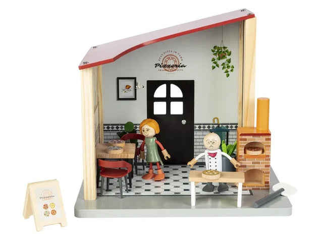 Poppenhuis speelset Restaurant