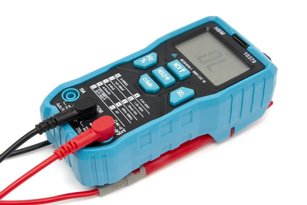 Professionele Digitale Multimeter Met Kabelvinder Functie en LED Verlichting – Model 2