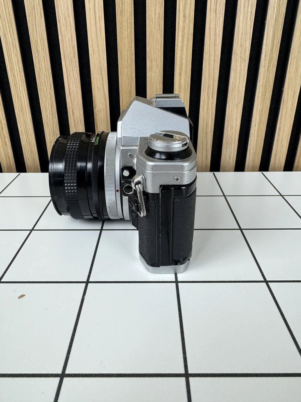 AE-1 zilver + FD 50mm f/1.8 occasion