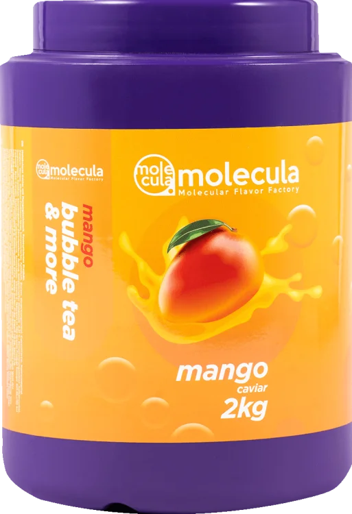 KULKI do BUBBLE TEA - MANGO - 2kg - MOLEKULARNY KAWIOR - POPPING BOBA